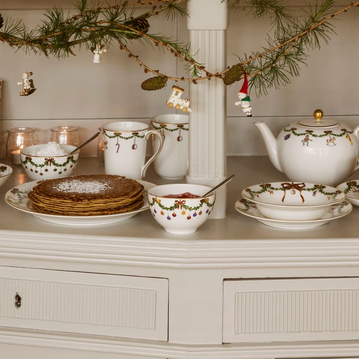 Star Fluted Christmas serving bowl - 180 cl - Royal Copenhagen