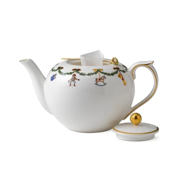 Star Fluted Christmas teapot - 140 cl - Royal Copenhagen