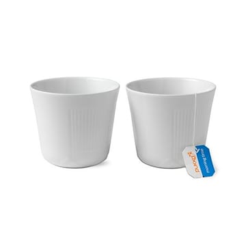 White Elements mug 2-pack - 25 cl - Royal Copenhagen