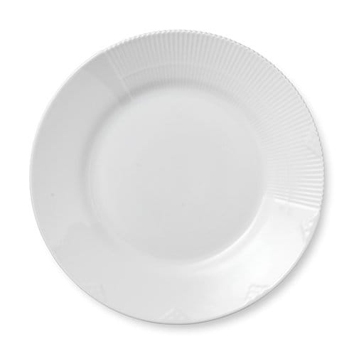 White Elements plate - Ø 26 cm - Royal Copenhagen