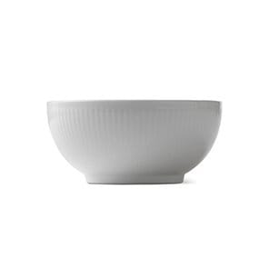 White Fluted bowl - Ø 13 cm - Royal Copenhagen