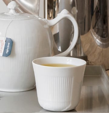 White Fluted teapot - 100 cl - Royal Copenhagen