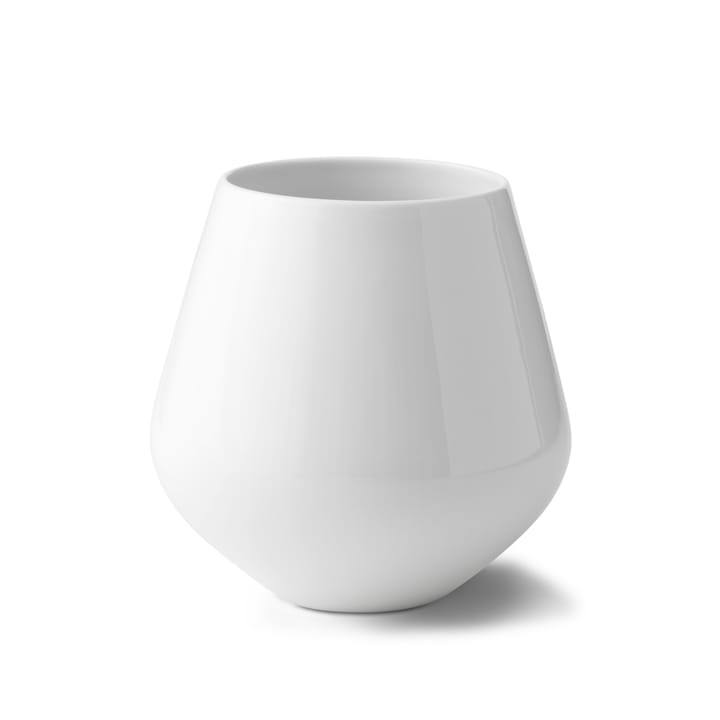 White Fluted vase - 20.5 - Royal Copenhagen