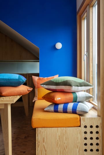 Kvam cushion 50x50 cm - Blue - Røros Tweed