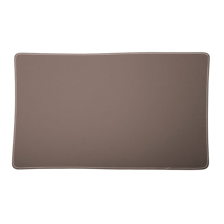 Ørskov placemat leather square - dark grey - Ørskov