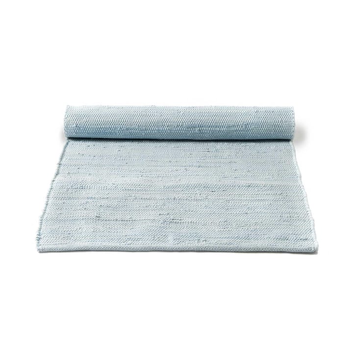 Cotton rug 75x200 cm - daydream blue (blue) - Rug Solid