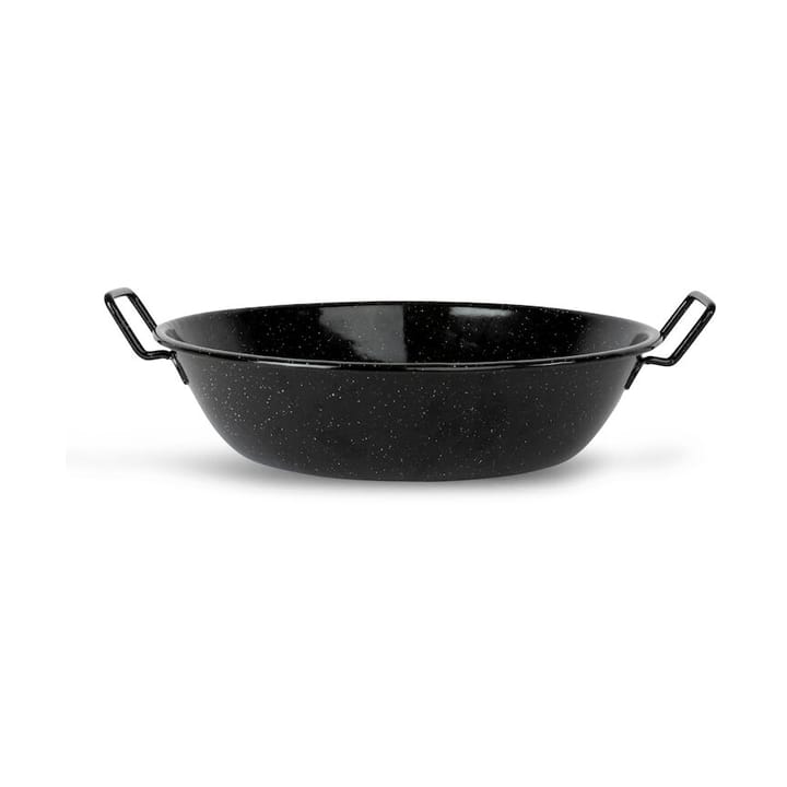 Doris enamelled wok medium Ø31.5 cm - Black - Sagaform