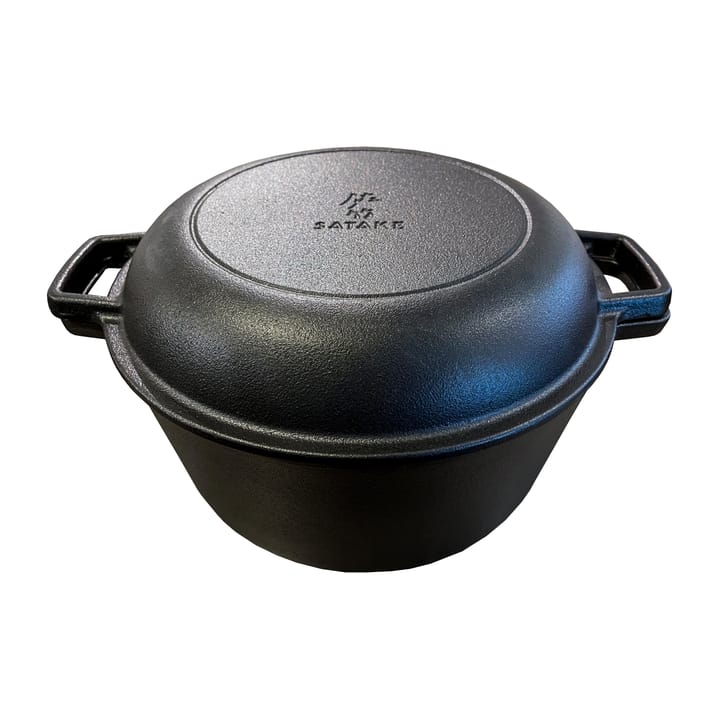 Cast iron pot with lid - Ø26 cm - Satake