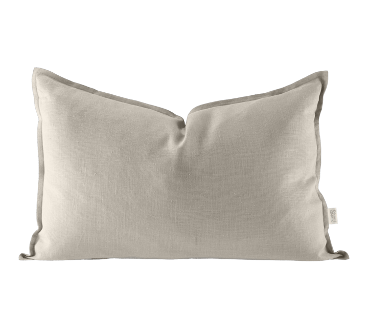 Calm pillow case linen 40x60 cm - Greige - Scandi Living