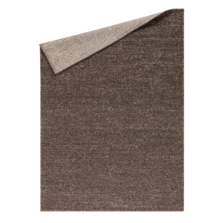 Flock wool carpet nautral brown - 170x240 cm - Scandi Living