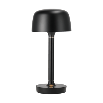 Halo portable table lamp 25,5 cm - Black - Scandi Living