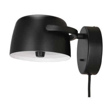 Halo wall lamp Ø16 cm - Black - Scandi Living