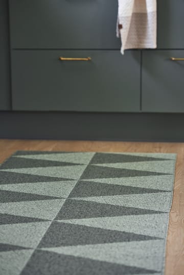 Rime plastic rug green - 200x300cm - Scandi Living