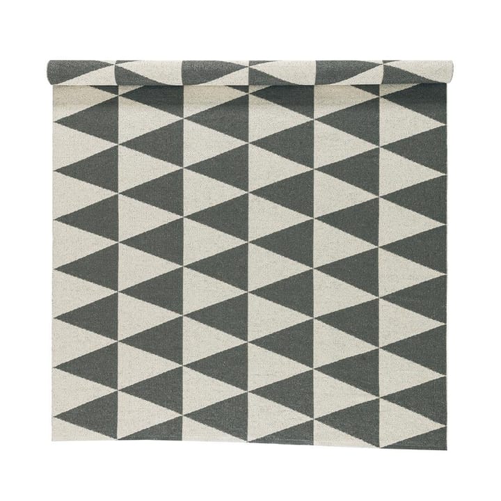 Rime rug large charcoal (grey) - 200x300 cm - Scandi Living