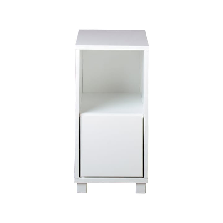 Bedside table II - White lacquer - Scherlin