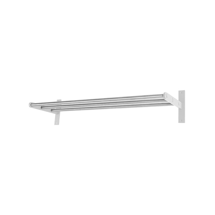 Hall shelf 12 hall shelf - Steel/white, white-lacquered aluminium - Scherlin