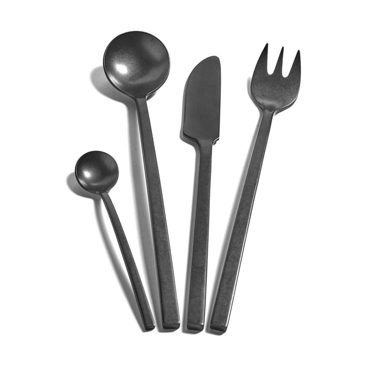 La Mère cutlery set 24 pieces - Black - Serax