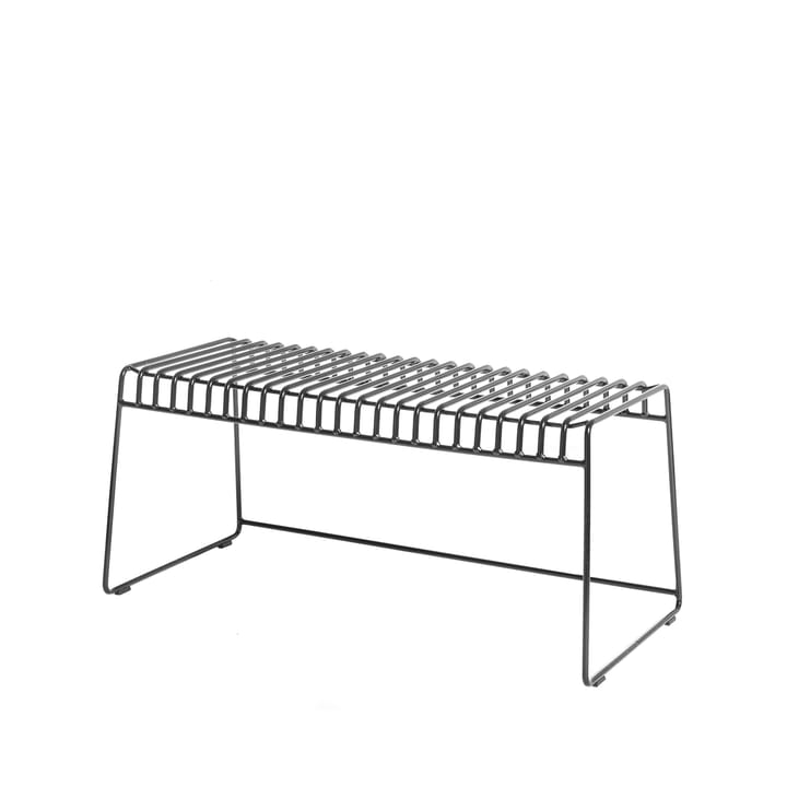 Resö bench - Charcoal grey - Skargaarden