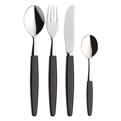 Skaugum gift set cutlery 4 pieces - Urban Black - Skaugum of Norway
