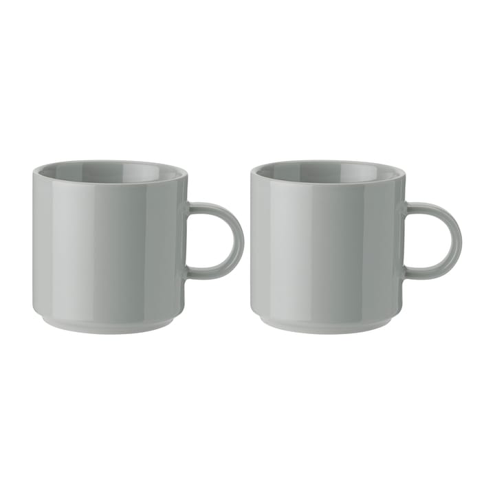 Stelton mug 20 cl 2-pack - Light grey - Stelton