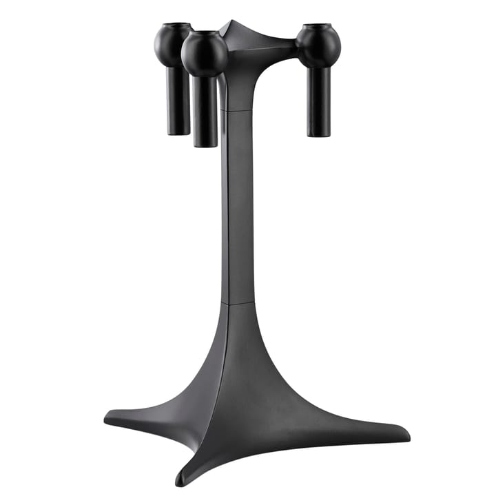 STOFF Nagel candle stand - Black - STOFF