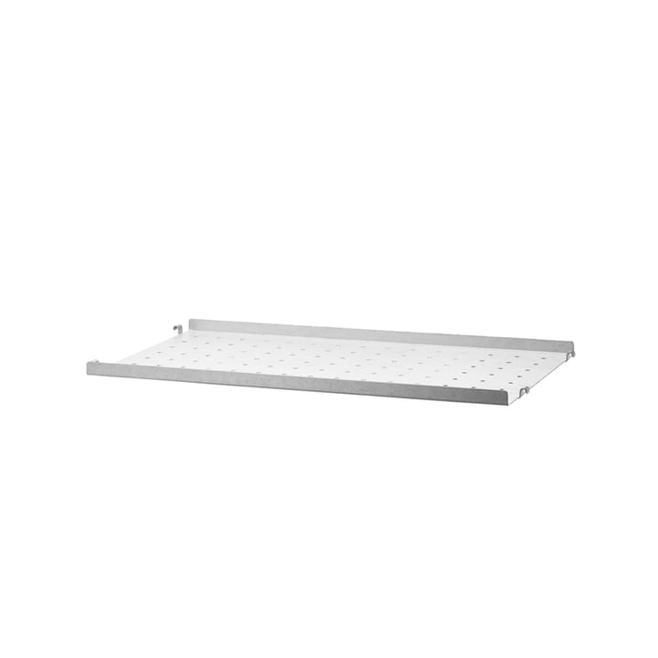 String Outdoor shelf - Galvanized-58x30 cm-low edge - String
