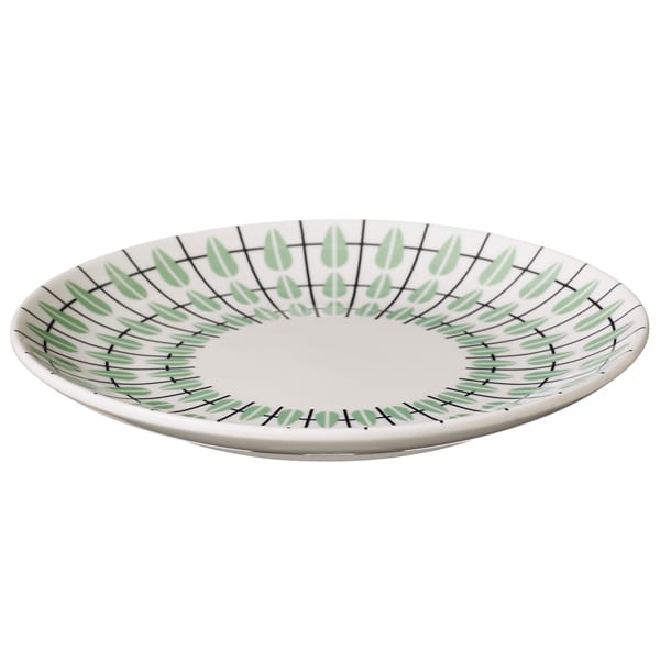 Olivia plate - white-mint - Superliving