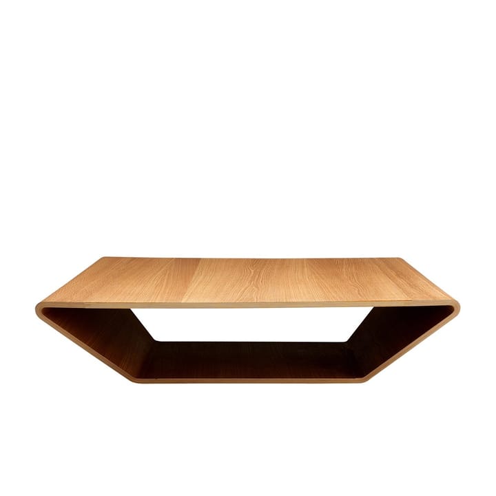 Brasilia coffee table - Oak natural lacquer, 120x120 cm - Swedese