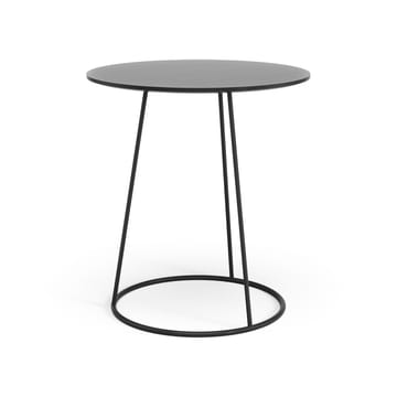 Breeze table smooth top Ø46 cm - Black - Swedese
