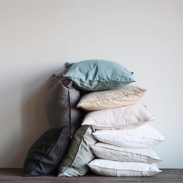 Washed linen cushion cover 50x50 cm - off white - Tell Me More