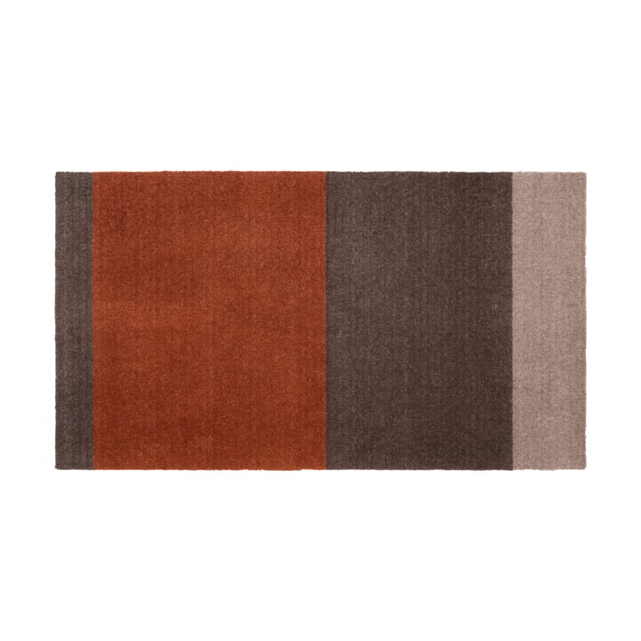 Stripes by tica. horizontal. hallway rug - Brown-terracotta67x120 cm - Tica copenhagen