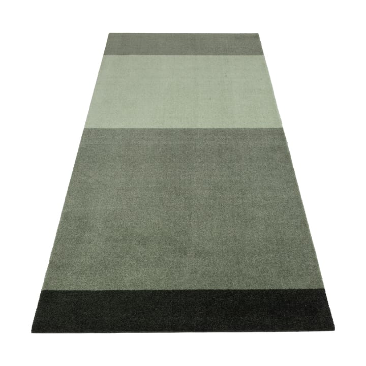 Stripes by tica. horizontal. hallway rug - Green. 90x200 cm - Tica copenhagen
