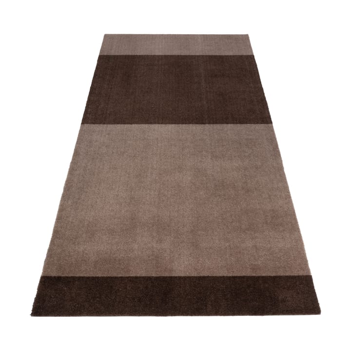 Stripes by tica. horizontal. hallway rug - Sand-brown. 90x200 cm - Tica copenhagen