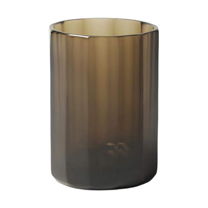 Aspelin lantern Ø8x11 cm - Brown - Tinted