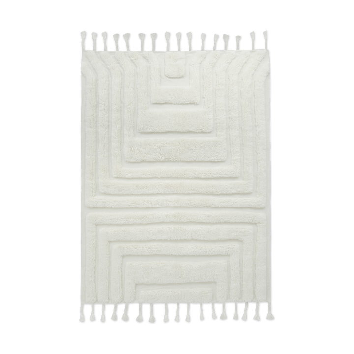 Kask wool carpet 200x300 cm - Offwhite - Tinted