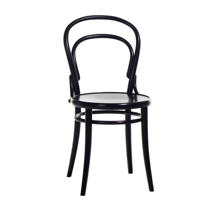 Ton no.14 chair - Black stainedB123-New veneer seat - TON