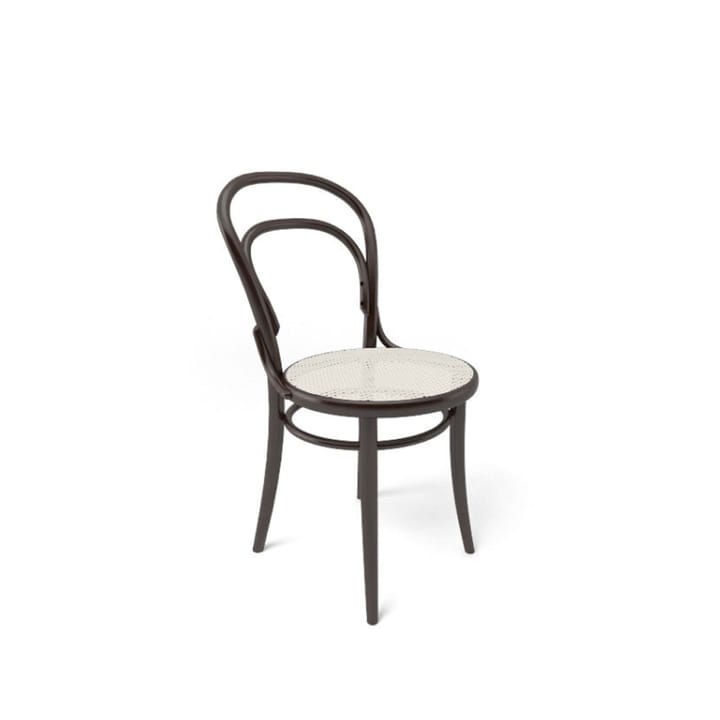 Ton no.14 chair - Coffee B4-New rattan seat - TON