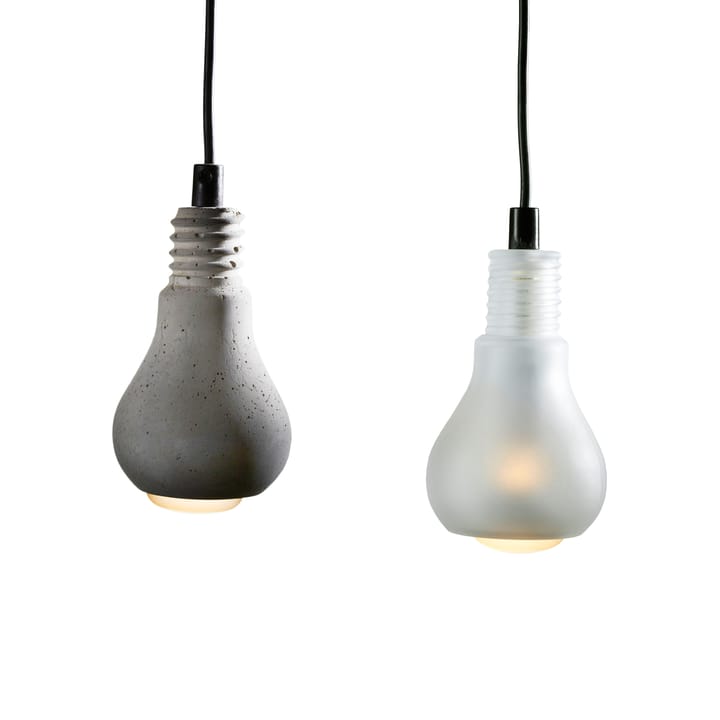 Edison lamp - concrete - Tove Adman