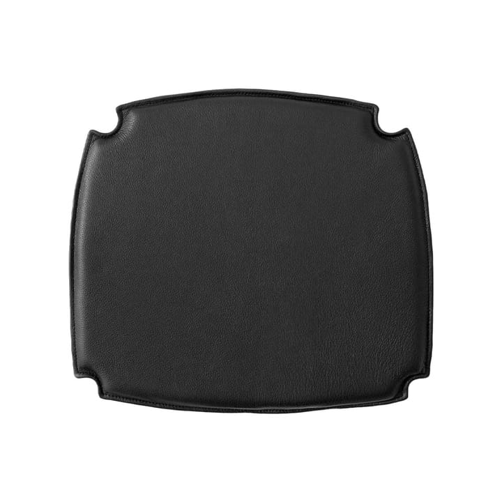 Drawn HM3 seat pad - Leather black - &Tradition