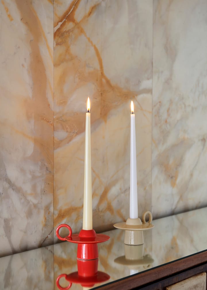 Momento JH39 candle holder - Ivory - &Tradition