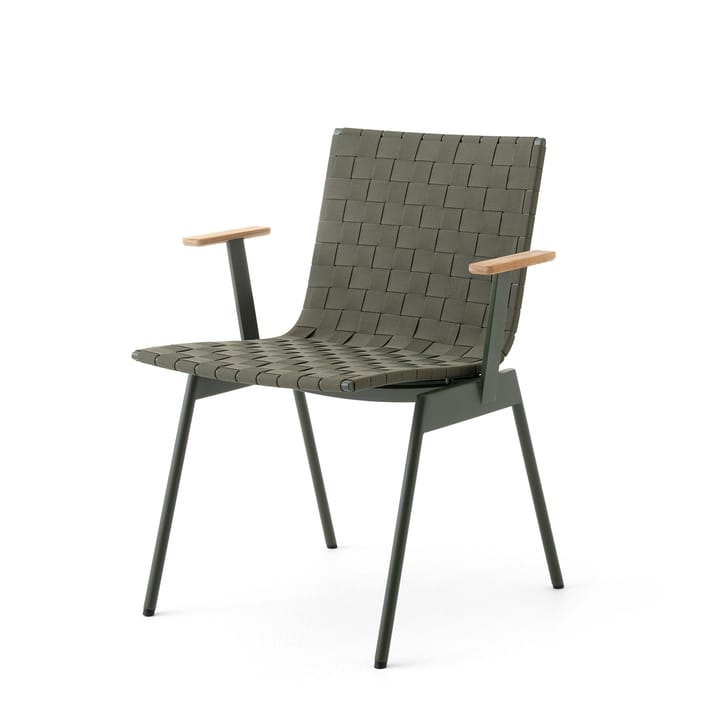 Ville Outdoor AV34 chair - Bronze green - &Tradition