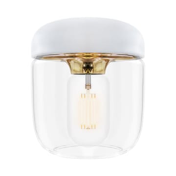 Acorn lamp shade white - polished brass - Umage