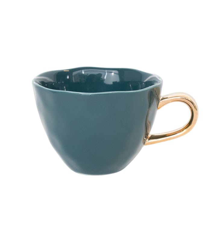 Good Morning mug cappuccino 30 cl - Blue green - URBAN NATURE CULTURE