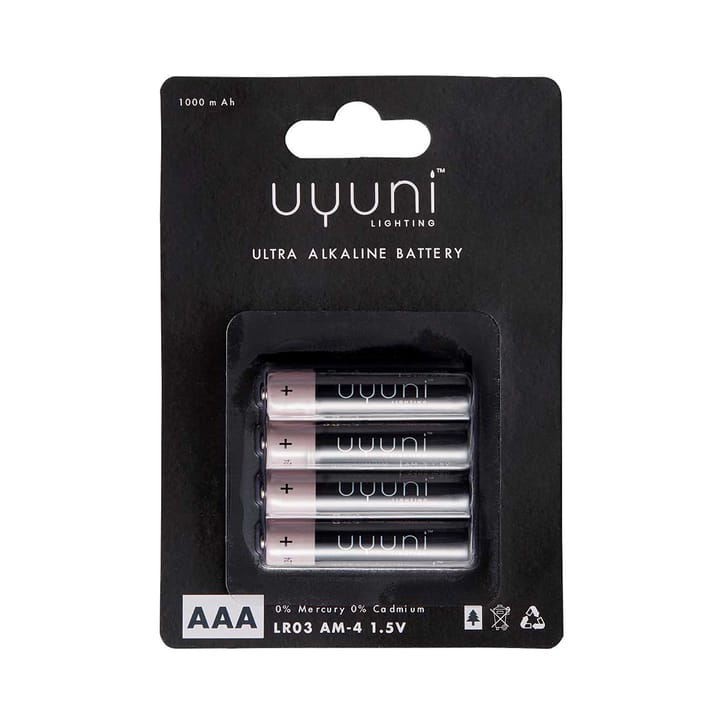Uyuni Battery 4-pack - AAA - Uyuni Lighting
