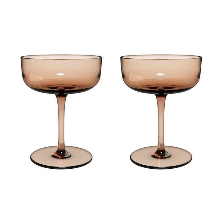 Like champagne glass coupe 10 cl 2-pack - Clay - Villeroy & Boch