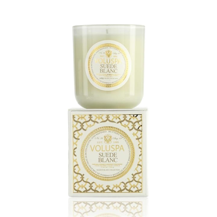 Classic Maison candle 100 hours - Suede Blanc - Voluspa
