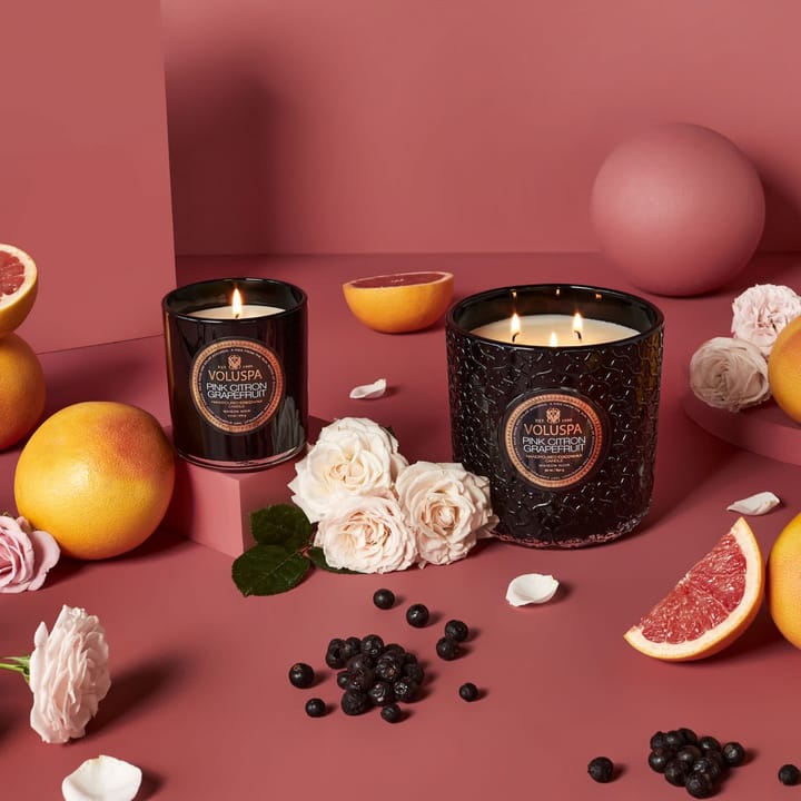 Classic Maison Noir scented 60 hours - Pink Citron Grapefruit - Voluspa