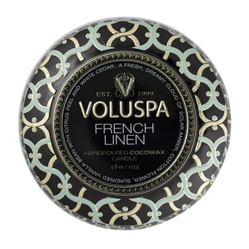 Maison Noir Mini Tin scented 25 hours - French Linen - Voluspa