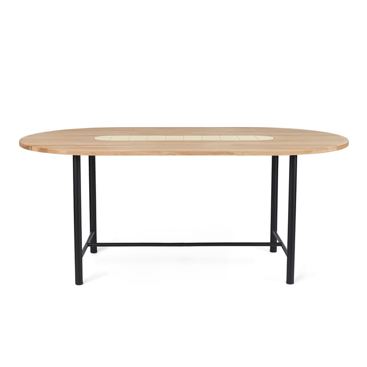 Be My Guest table 180 cm - White oiled oak-yellow - Warm Nordic