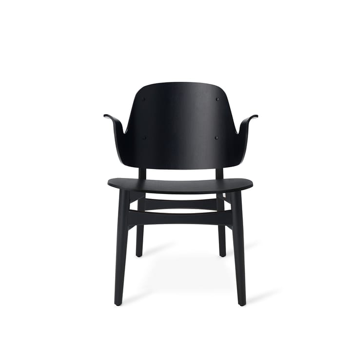 Gesture lounge chair - Beech black lacquer - Warm Nordic